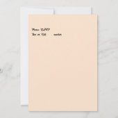 Enregistrer la date Faire-part de mariage des fleu (Dos)