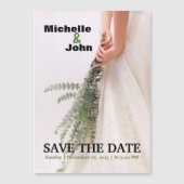 Enregistrer La Date Faire-part de mariage Femmes (Devant)