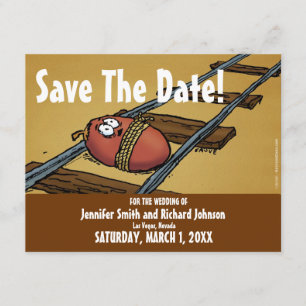 Enregistrer la date Funny Mariage Date Invitation