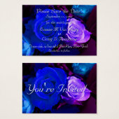 Enregistrer la date II customisée (Devant & derrière)