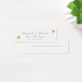 enregistrer la date insert-card . mariage blanc (Bureau)