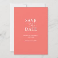 Enregistrer la date Invitation