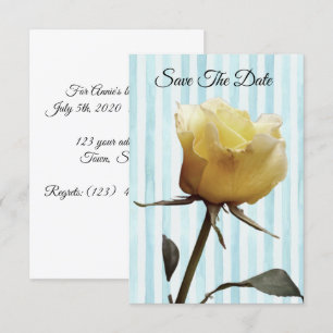 Enregistrer la date Invitation Anniversaire