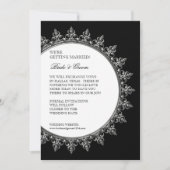 Enregistrer la date Invitation Classic Baroque Swi (Devant)