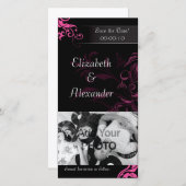 Enregistrer La Date - Invitation De Mariage (Devant / Derrière)