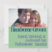 Enregistrer la date... invitation de site Web (Devant)