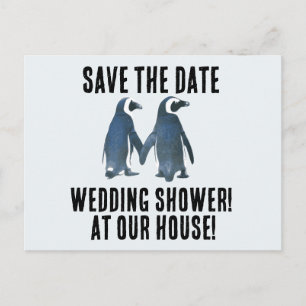ENREGISTRER LA DATE INVITATIONS WEDDING SHOWER PEN