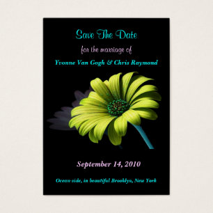 Enregistrer La Date Jaune Vert Baise I