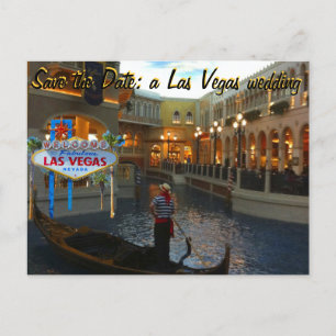 Enregistrer la date Las Vegas Wedding Invitation