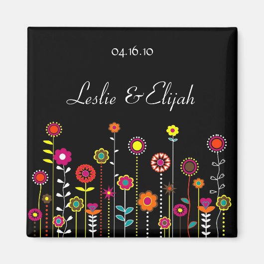 Enregistrer la date - Magnet Mariage (Devant)