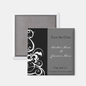 Enregistrer la date - Magnet Mariage (Recto/Verso)