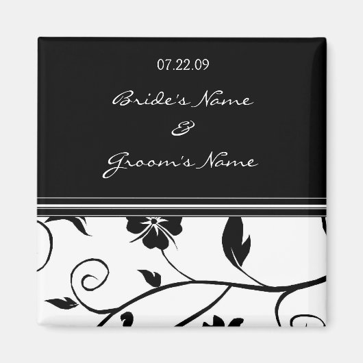 Enregistrer la date - Magnet Mariage (Devant)