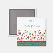 Enregistrer la date - Magnet Mariage (Recto/Verso)