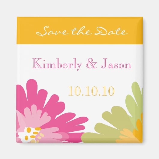 Enregistrer la date - Magnet Mariage (Devant)