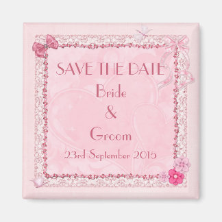 Enregistrer la date magnets mariages