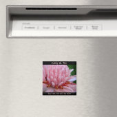 Enregistrer la date Mariage Magnets Gingembre rose (In Situ (Lave-vaisselle))