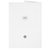 Enregistrer la date Red Hearts (Dos)