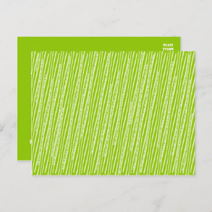 Enregistrer la date Squiggley Lines Faire-part Pos