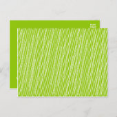 Enregistrer la date Squiggley Lines Faire-part Pos (Devant / Derrière)