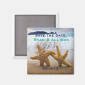 Enregistrer la date Starfish Couple Magnet (Recto/Verso)