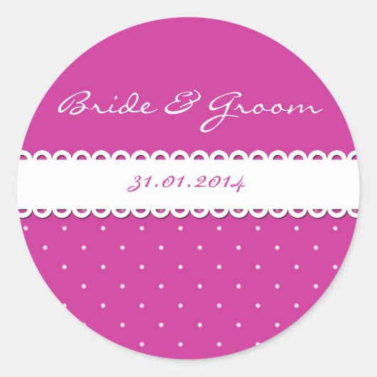 Enregistrer la date Stickers (Devant)