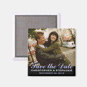 Enregistrer la date Style moderne Magnet photo (Recto/Verso)