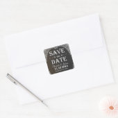 enregistrer la date vintage damask stickers (Enveloppe)