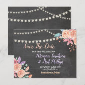 Enregistrer la marque de fleur de la carte Mariage (Devant / Derrière)