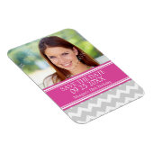 Enregistrer la photo Date Anniversaire Magnet Grey (Côté Droit)