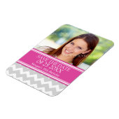 Enregistrer la photo Date Anniversaire Magnet Grey (Côté Gauche)