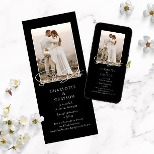 Enregistrer la photo de date Faire-part Mariage él