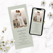 Enregistrer la photo de date Faire-part Mariage él