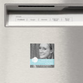 Enregistrer le Baby shower de date Magnets photo p (In Situ (Lave-vaisselle))