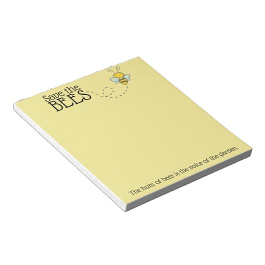 Enregistrer le Bloc-notes des abeilles (Incliné)