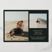 Enregistrer le Carte photo de trame de la date d'a (Verso)