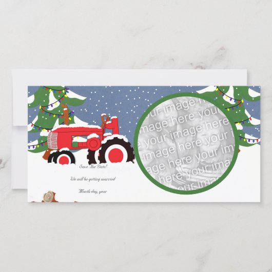 Enregistrer le Carte photo du traceur de date (Devant)