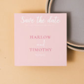 Enregistrer le code QR rose de la carte Mariage de