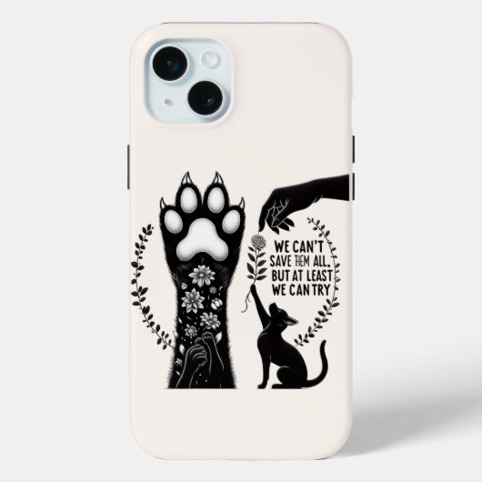 Enregistrer le coque iphone de chats (Verso)