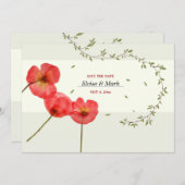 Enregistrer le Faire-part Date moderne (Devant / Derrière)