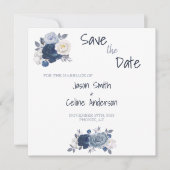 Enregistrer le Faire-part de mariage Date (Devant)