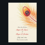 Enregistrer Le Faire-part de mariage Date Peacock<br><div class="desc">C’est votre mariage et vous voulez envoyer des cartes "Enregistrer la date" ? Alors cette belle carte Peacock Feather est parfaite pour vous ! Tout ce que vous avez à faire est de changer les textes sur la carte. Vous pouvez agrandir ou réduire les textes en cliquant sur "Customiser".</div>
