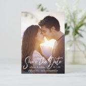 Enregistrer le Faire-part de Mariage de script de  (Debout devant)