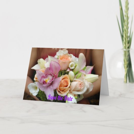 Enregistrer le Faire-part Mariage de date (Devant)