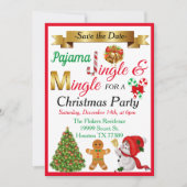 Enregistrer le Invitation de la fête de Noël (Devant)