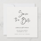 Enregistrer le Modèle d'annonce de date (Devant)