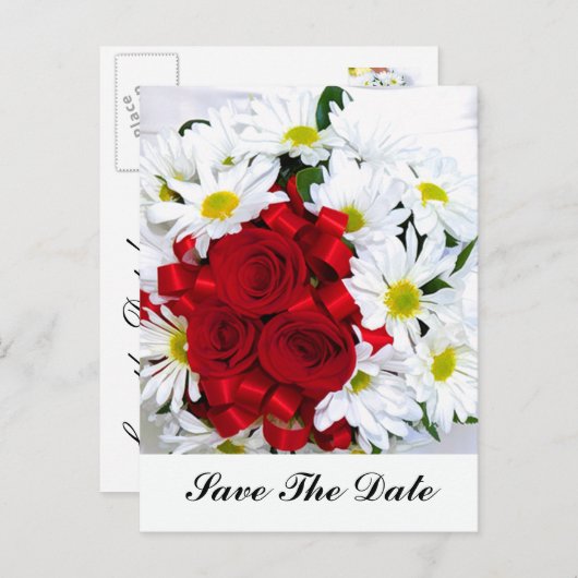 Enregistrer Le Modèle Date Card (Devant / Derrière)