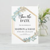 Enregistrer Le Modèle Date Invitation (Debout devant)