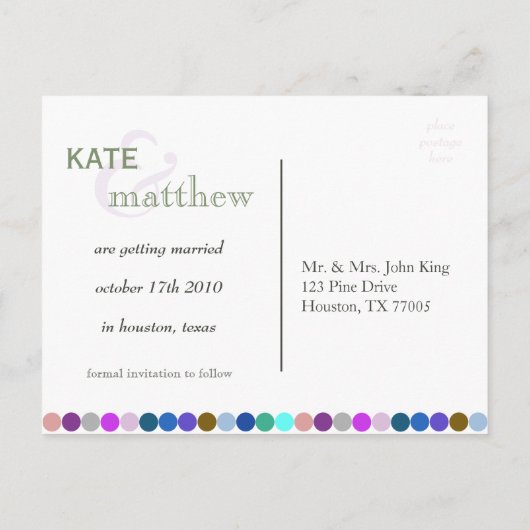 Enregistrer le Modèle de date (Dos)