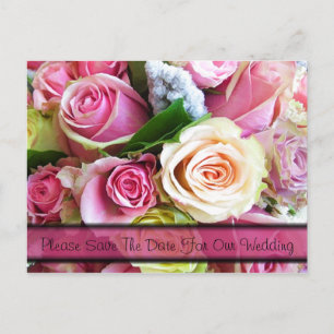 Enregistrer le Modèle de la carte postale Rose Dat