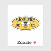 ENREGISTRER LE Sticker DES ABEILLES (Feuille)